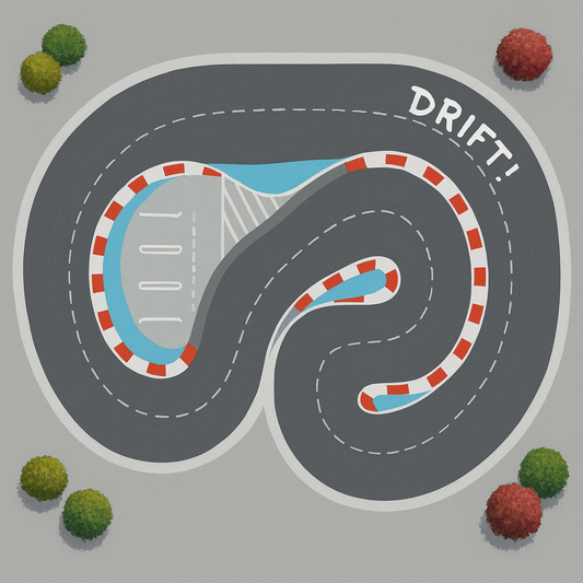 Mata do Driftu! 2.5m x 1.5m