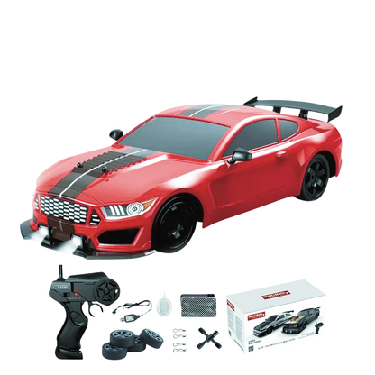 NitroDrift® Auto RC z efektem dymu 1:16